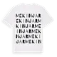Mekinjar ordlek t-shirt