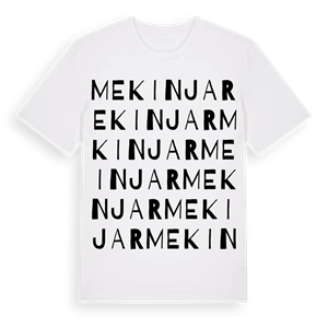 Mekinjar ordlek t-shirt – ekologisk bomull t-shirt från Pinshirt