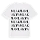 Mlakva ordlek t-shirt