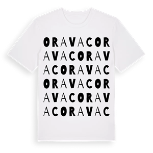 Oravac ordlek t-shirt – ekologisk bomull t-shirt från Pinshirt