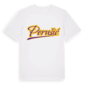Perušić baseball t-shirt – ekologisk bomull t-shirt från Pinshirt
