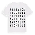 Plitvički Ljeskovac ordlek t-shirt