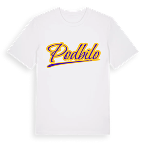 Podbilo baseball t-shirt – ekologisk bomull t-shirt från Pinshirt