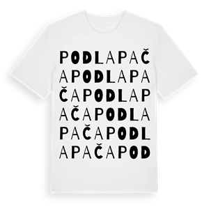 Podlapača ordlek t-shirt – ekologisk bomull t-shirt från Pinshirt