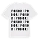 Ponori ordlek t-shirt