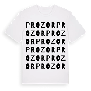 Prozor ordlek t-shirt – ekologisk bomull t-shirt från Pinshirt