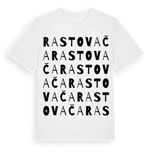 Rastovača ordlek t-shirt – ekologisk bomull t-shirt från Pinshirt