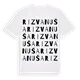 Rizvanuša ordlek t-shirt