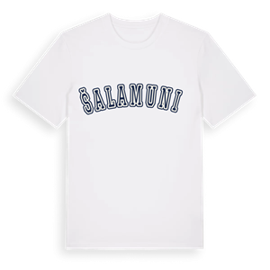 Šalamunić college t-shirt – ekologisk bomull t-shirt från Pinshirt