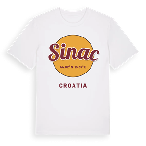 Sinac cirkel t-shirt – ekologisk bomull t-shirt från Pinshirt