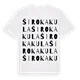Široka Kula ordlek t-shirt