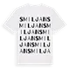 Smiljan ordlek t-shirt
