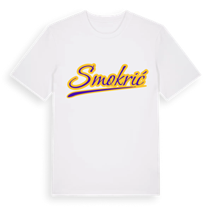 Smokrić baseball t-shirt – ekologisk bomull t-shirt från Pinshirt