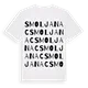 Smoljanac ordlek t-shirt
