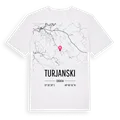Turjanski karta t-shirt
