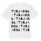 Turjanski ordlek t-shirt
