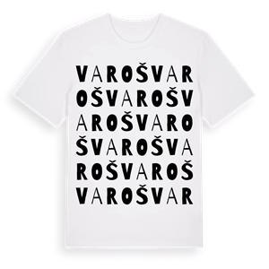 Varoš ordlek t-shirt – ekologisk bomull t-shirt från Pinshirt