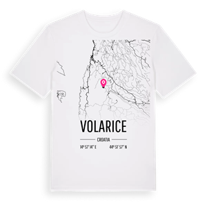 Volarice karta t-shirt – ekologisk bomull t-shirt från Pinshirt