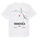 Vranovača karta t-shirt