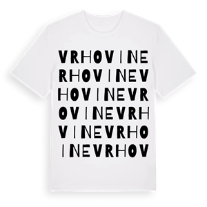 Vrhovine ordlek t-shirt – ekologisk bomull t-shirt från Pinshirt