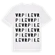 Vrpile ordlek t-shirt