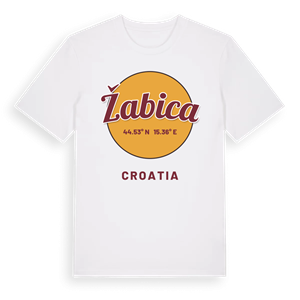 Žabica cirkel t-shirt – ekologisk bomull t-shirt från Pinshirt