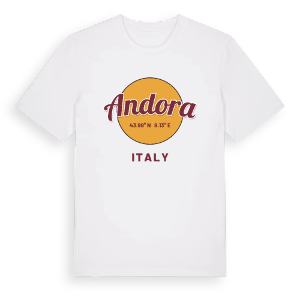 Andora cirkel t-shirt – ekologisk bomull t-shirt från Pinshirt