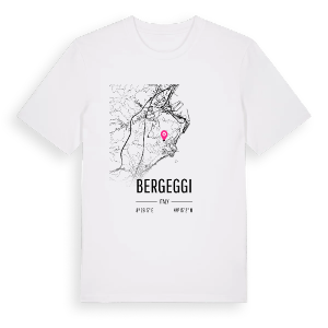 Bergeggi karta t-shirt – ekologisk bomull t-shirt från Pinshirt