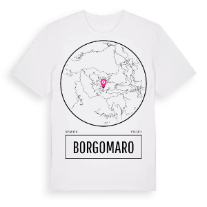 Borgomaro t-shirt – ekologisk bomull t-shirt från Pinshirt