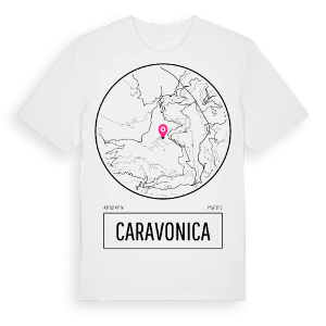 Caravonica t-shirt – ekologisk bomull t-shirt från Pinshirt