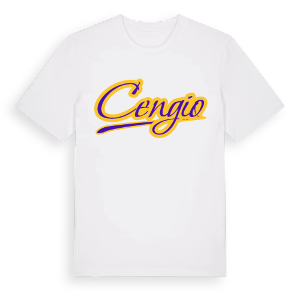 Cengio baseball t-shirt – ekologisk bomull t-shirt från Pinshirt