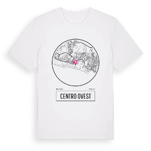 Centro Ovest t-shirt – ekologisk bomull t-shirt från Pinshirt