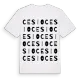 Cesio ordlek t-shirt