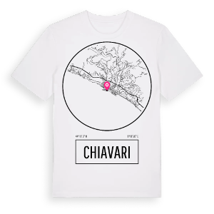Chiavari t-shirt – ekologisk bomull t-shirt från Pinshirt