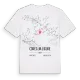 Coreglia Ligure karta t-shirt