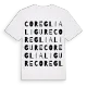 Coreglia Ligure ordlek t-shirt