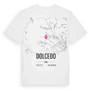 Dolcedo karta t-shirt – ekologisk bomull t-shirt från Pinshirt