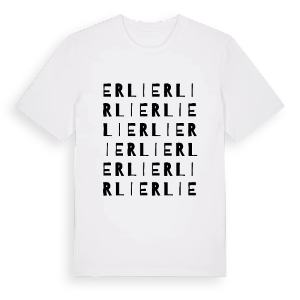 Erli ordlek t-shirt – ekologisk bomull t-shirt från Pinshirt