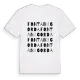 Fontanigorda ordlek t-shirt