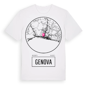 Genova t-shirt – ekologisk bomull t-shirt från Pinshirt