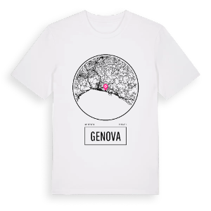 Genova t-shirt – ekologisk bomull t-shirt från Pinshirt