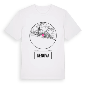 Genova t-shirt – ekologisk bomull t-shirt från Pinshirt