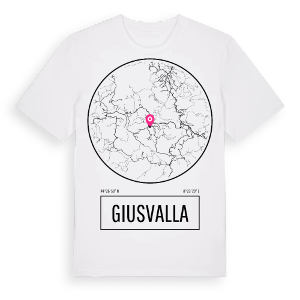 Giusvalla t-shirt – ekologisk bomull t-shirt från Pinshirt