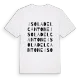 Isola del Cantone ordlek t-shirt