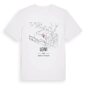 Leivi karta t-shirt – ekologisk bomull t-shirt från Pinshirt
