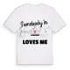 Någon i Lumarzo älskar mig t-shirt