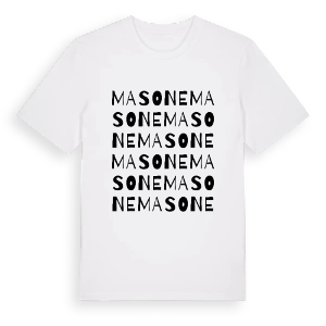Masone ordlek t-shirt – ekologisk bomull t-shirt från Pinshirt