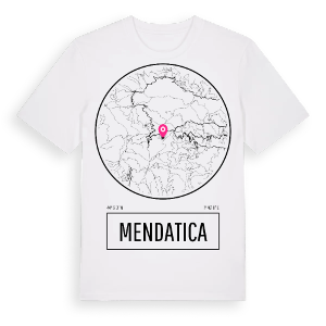 Mendatica t-shirt – ekologisk bomull t-shirt från Pinshirt