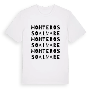 Monterosso al Mare ordlek t-shirt – ekologisk bomull t-shirt från Pinshirt