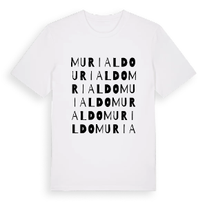 Murialdo ordlek t-shirt – ekologisk bomull t-shirt från Pinshirt
